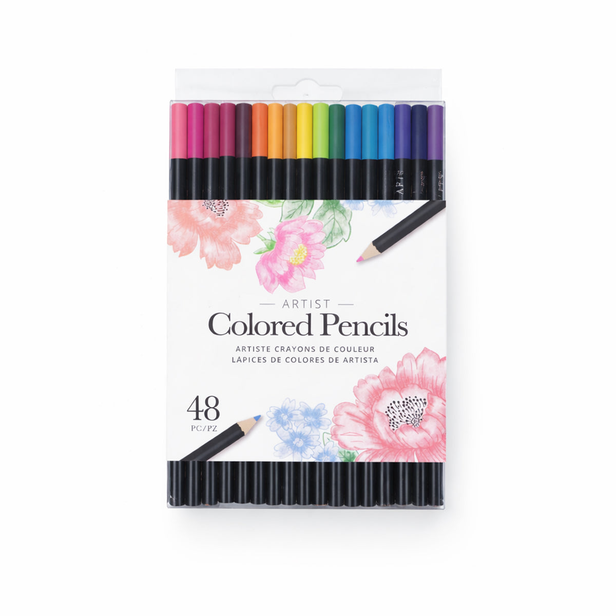 Writershub 48 Shade Artist Colored Pencils - Professional Art Set