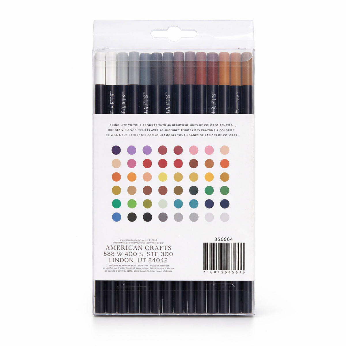 Writershub 48 Shade Artist Colored Pencils - Professional Art Set