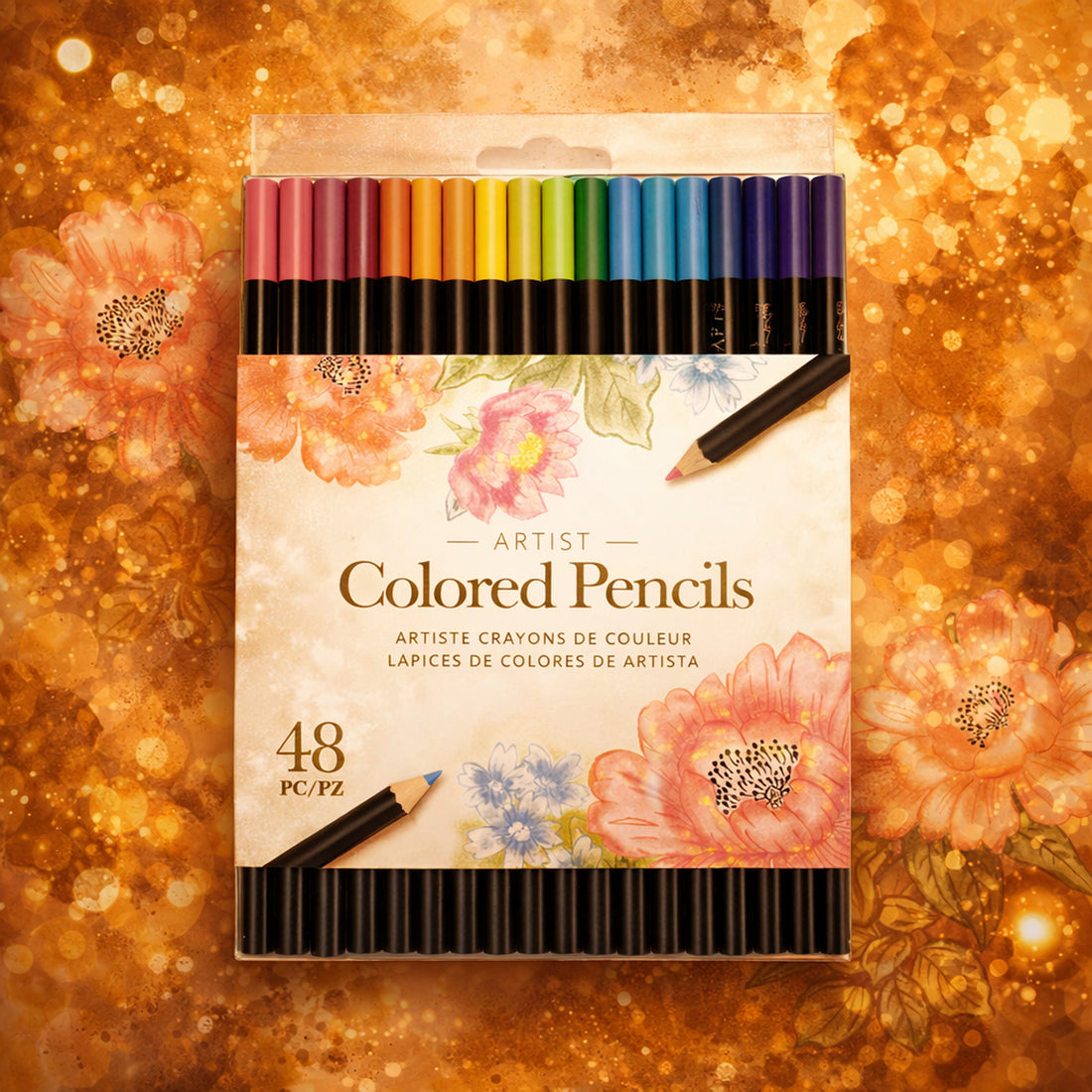 Writershub 48 Shade Artist Colored Pencils - Professional Art Set
