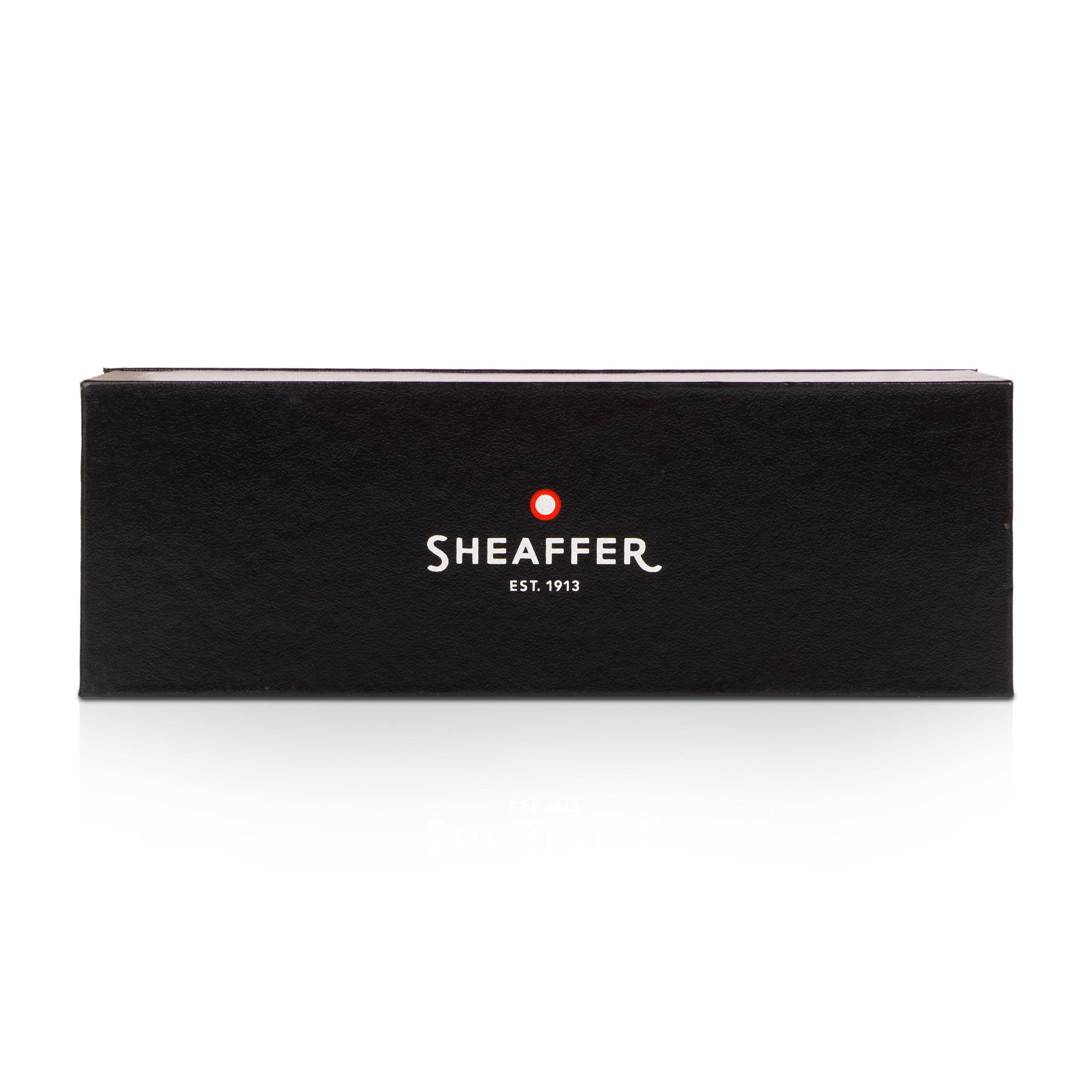 Sheaffer Taranis Ball Pen – Green & Black with Silver Trim, Blue Ink