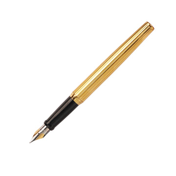 Sheaffer Sagaris Fountain Pen – Full Gold Finish, Medium Nib, Converter