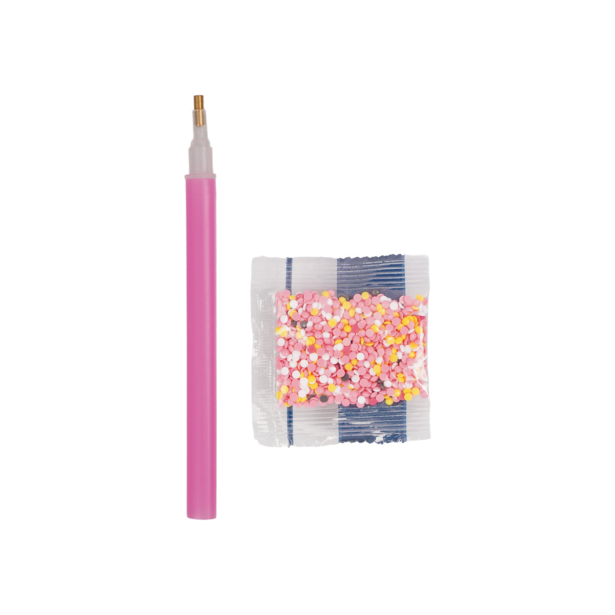 DIY 5D Diamond Painting Kit for Kids | "Daisy Duck" Style Cartoon Art with Pink Frame