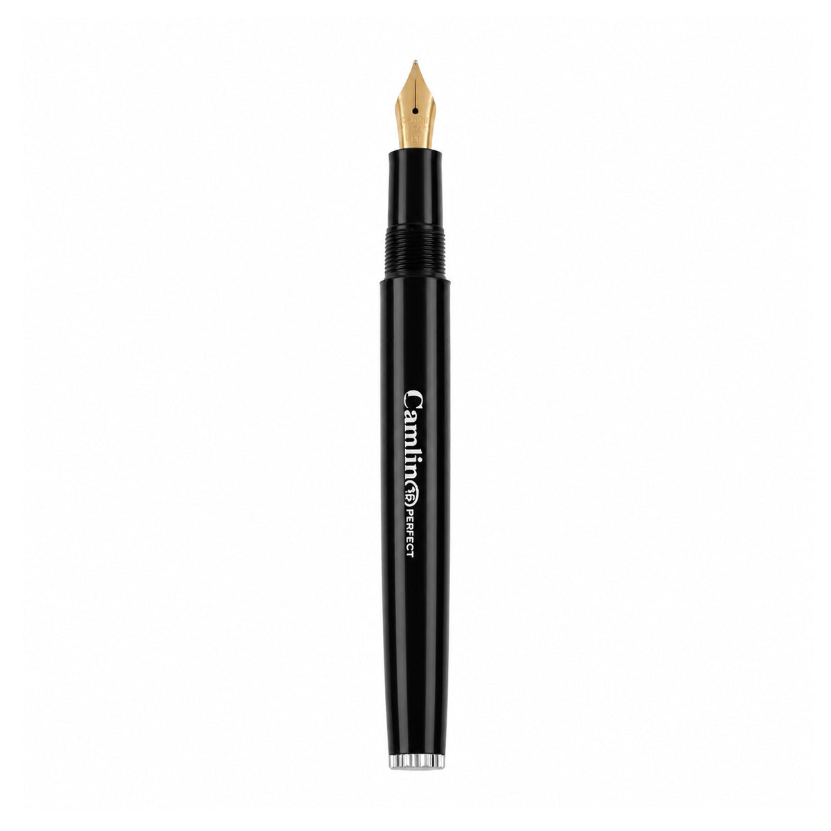 Camlin 36 Black Fine Nib Eye Dropper Fountain Pen