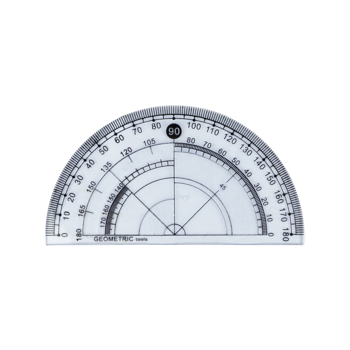 The Writershub Blue Geometry Box – Complete Student Math Instrument Set