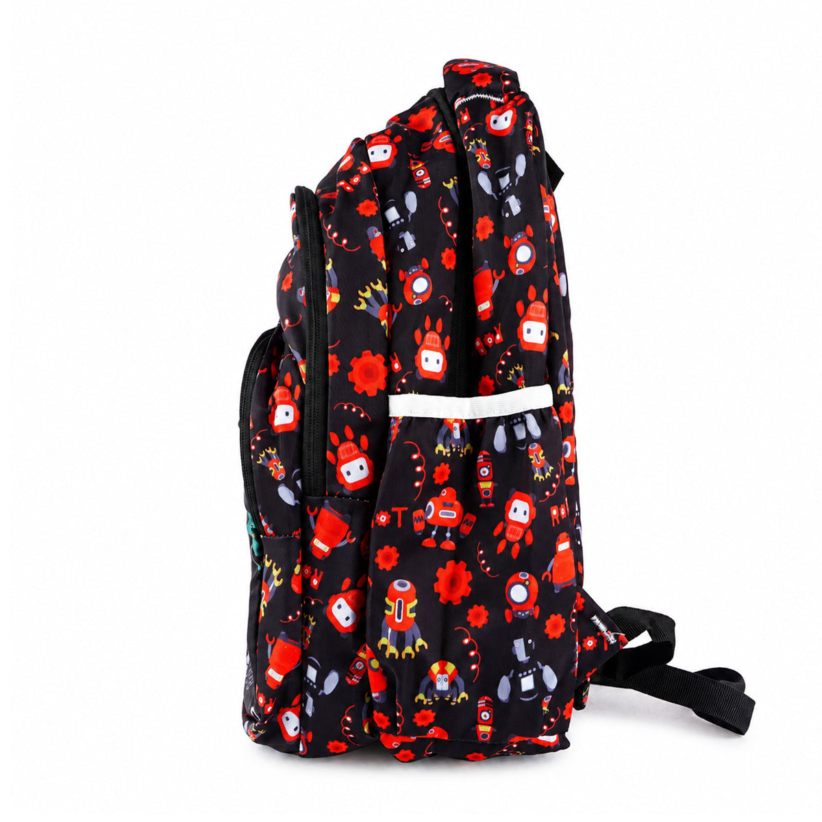 Moonmo Kids School Backpack with Robot Pattern Design | Lightweight & Durable School Bag