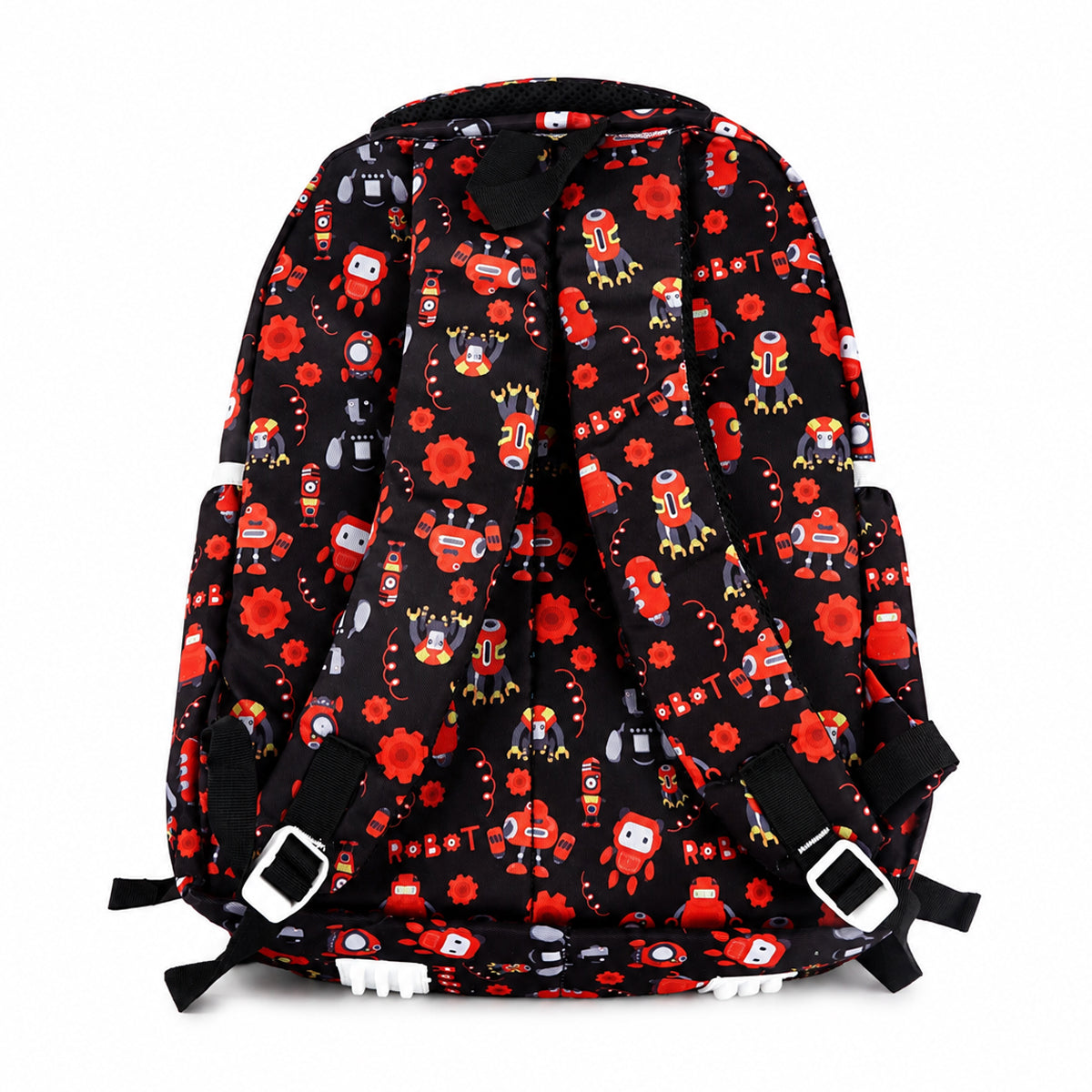 Moonmo Kids School Backpack with Robot Pattern Design | Lightweight & Durable School Bag