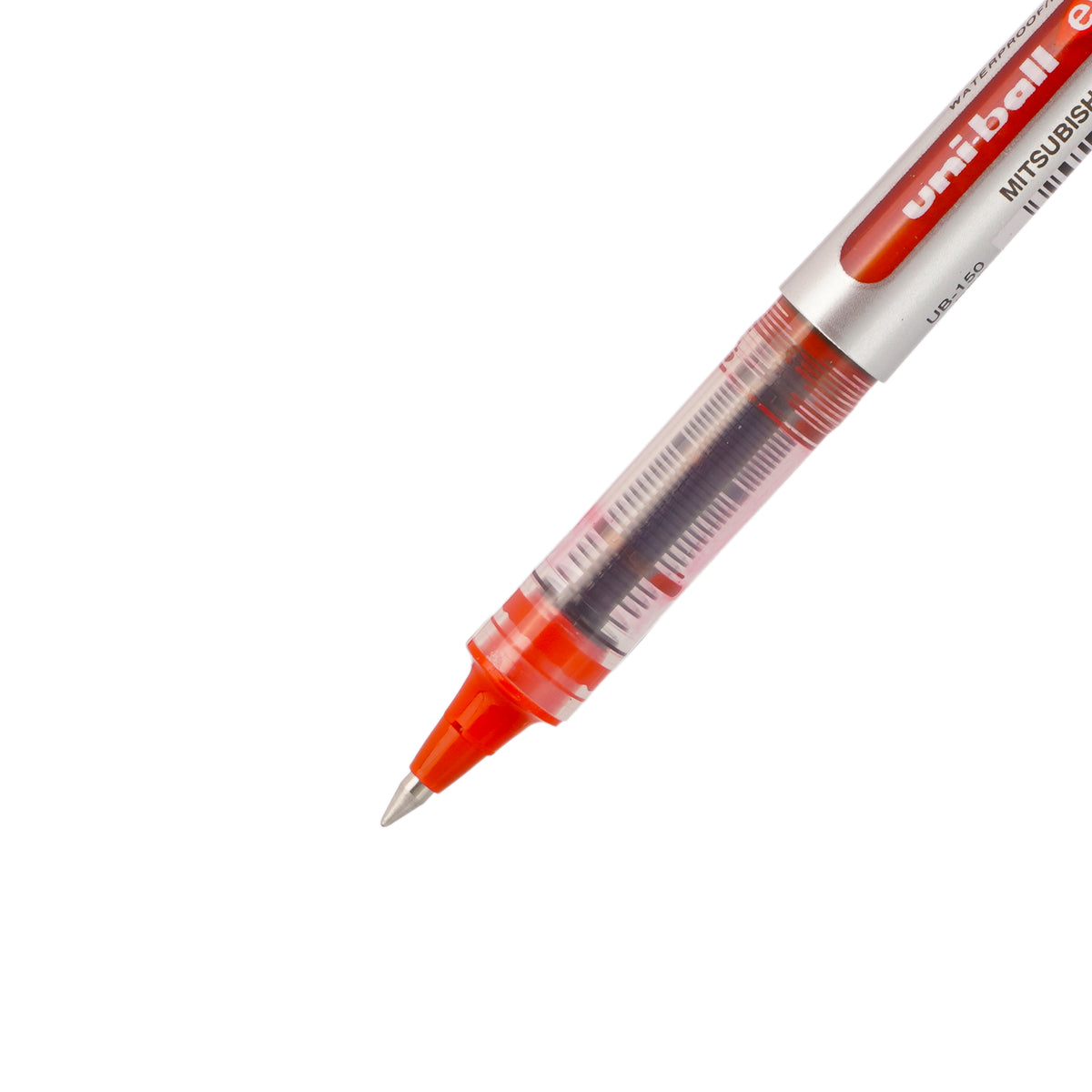 Uni-ball Eye UB150 Red Roller Ball Pen, 0.5mm