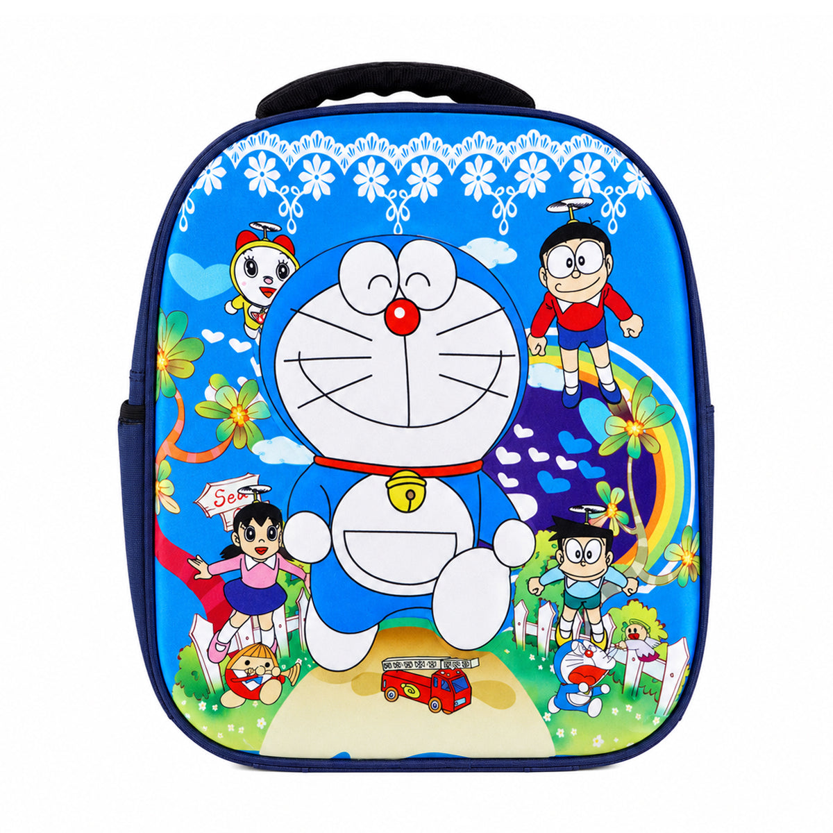 Doraemon Kids School Backpack | Durable & Fun Cartoon Backpack for Kids