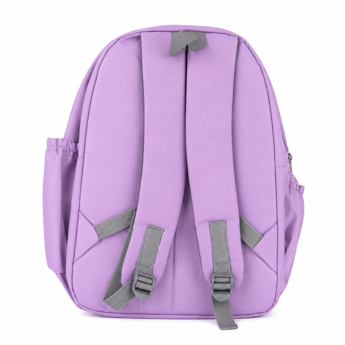 The Writershub Lavender Cartoon Girl Theme School Bag | Kids Backpack for Girls