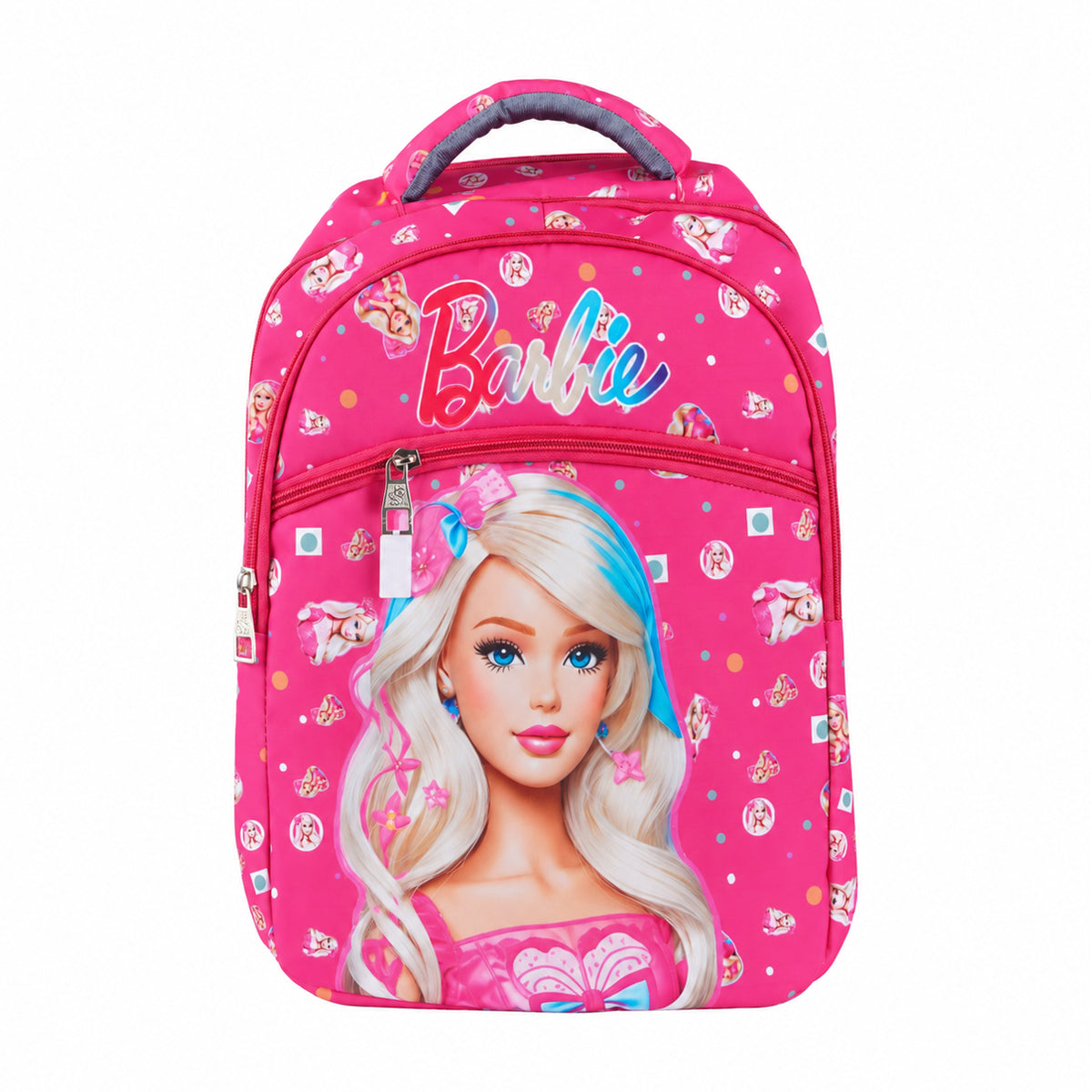 Barbie Branded Pink School Backpack — Iconic Barbie Graphic