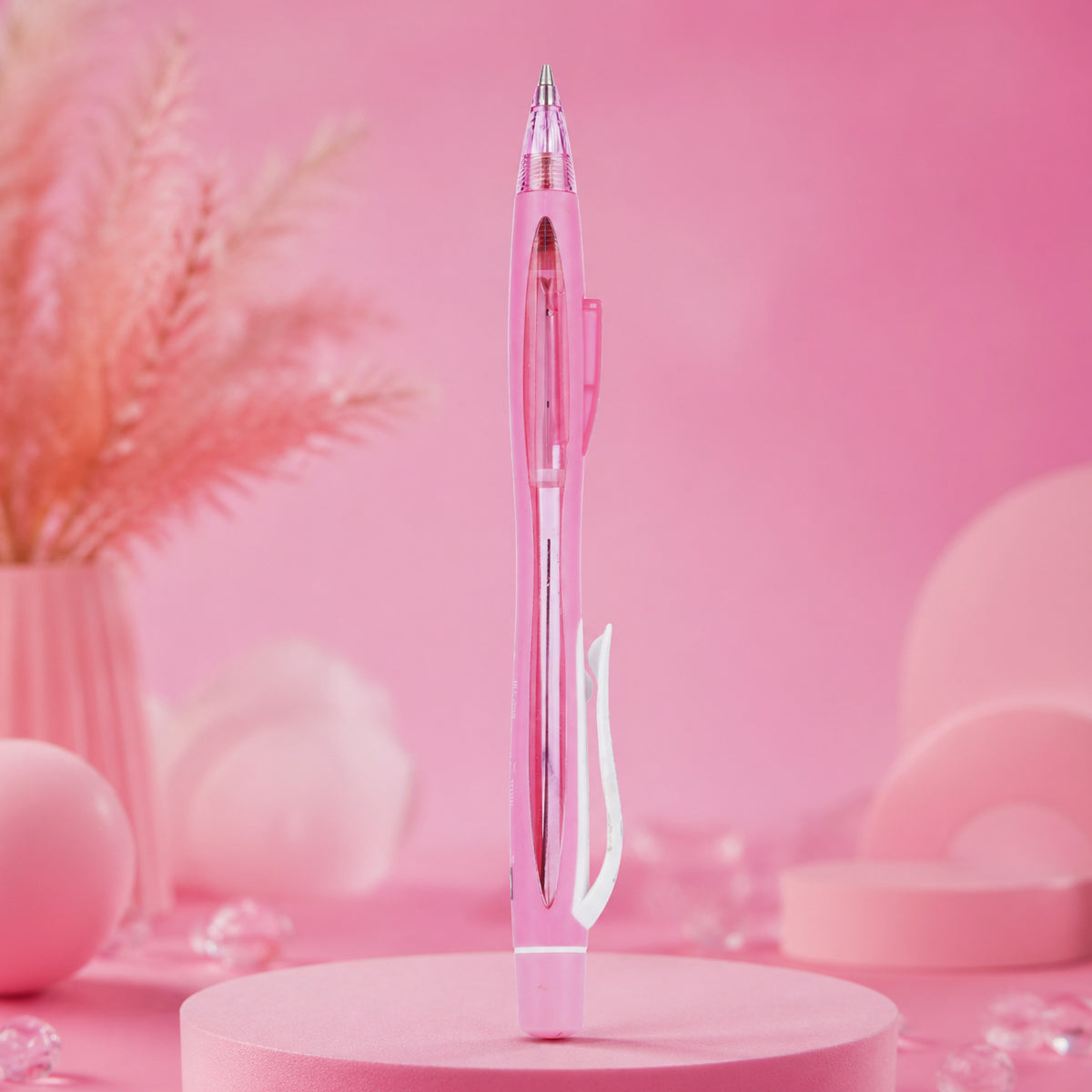 Uni-ball Shalaku Pink 0.7mm Mechanical Pencil - Side-Click Grip