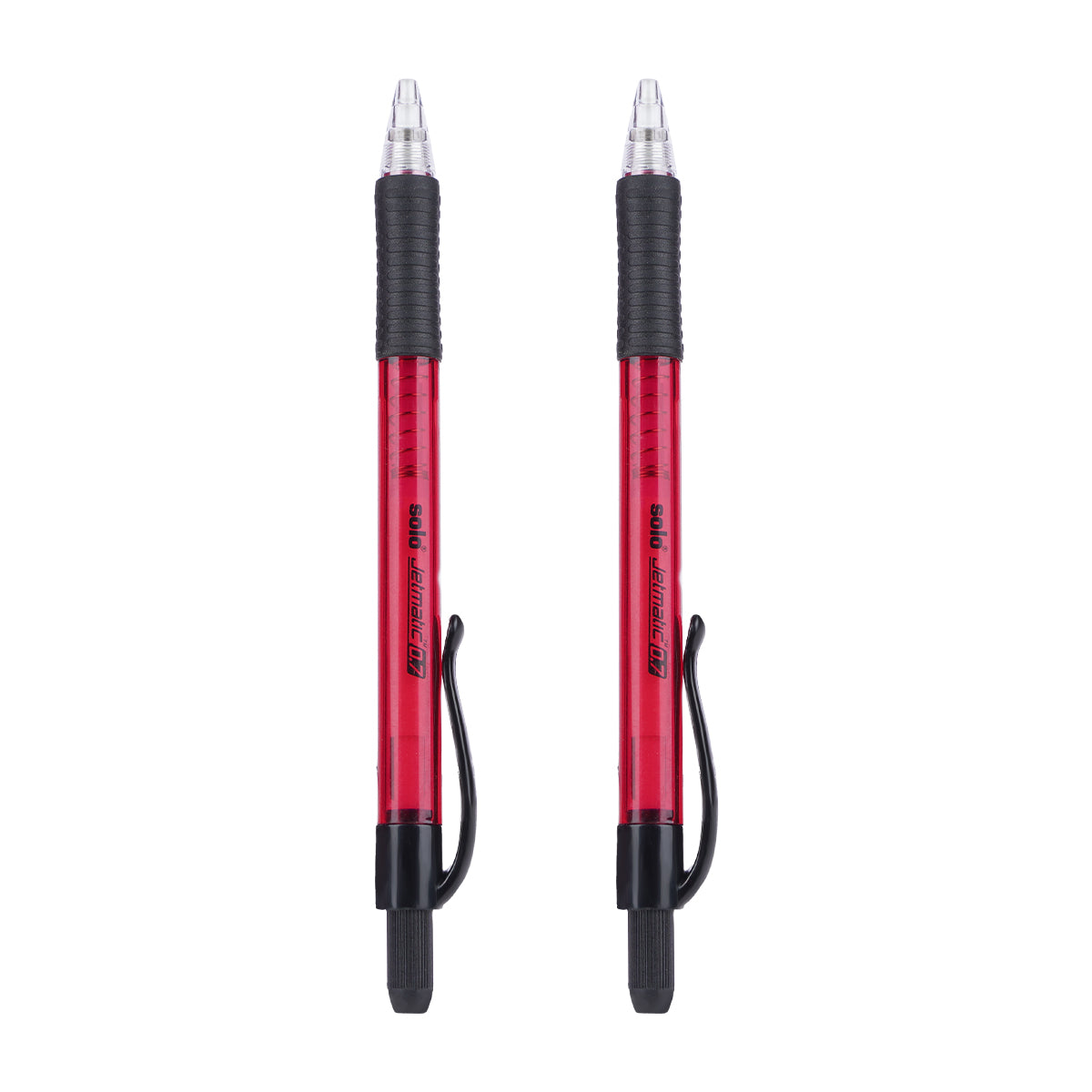 Solo Jetmatic Pink 0.7mm Mechanical Pencil Set of 2 – Retractable