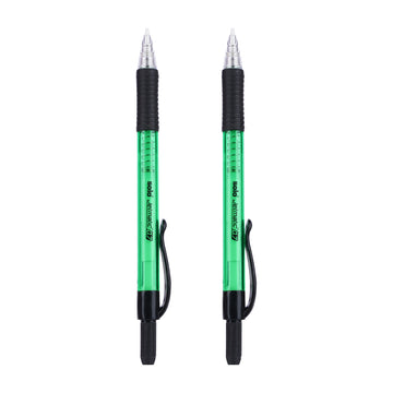 Solo Jetmatic Green 0.7mm Mechanical Pencil Set of 2 – Retractable