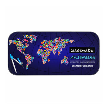 Classmate Archimedes Premium Mathematical Drawing Instruments – 12‑Piece Geometry Box