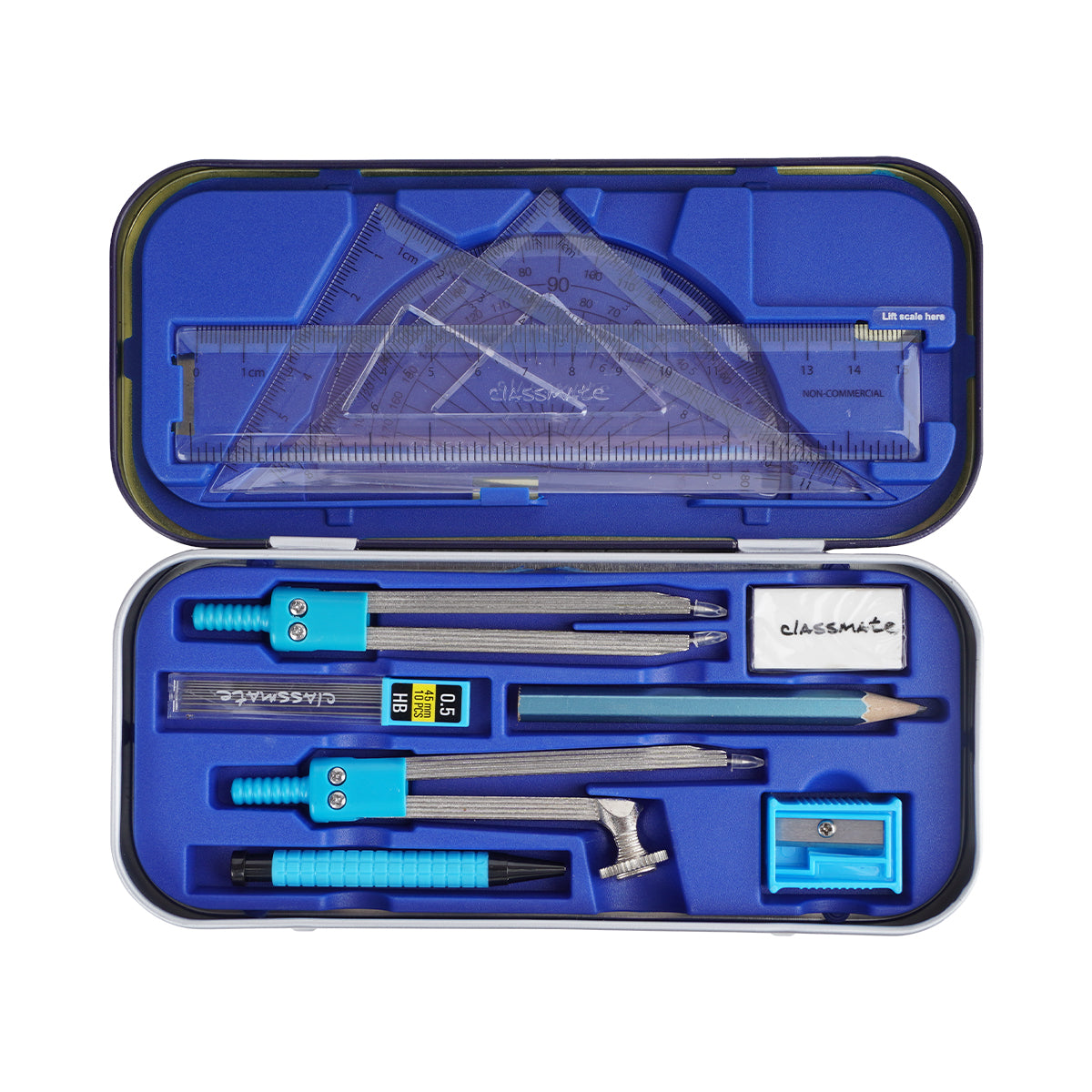 Classmate Archimedes Premium Mathematical Drawing Instruments – 12‑Piece Geometry Box