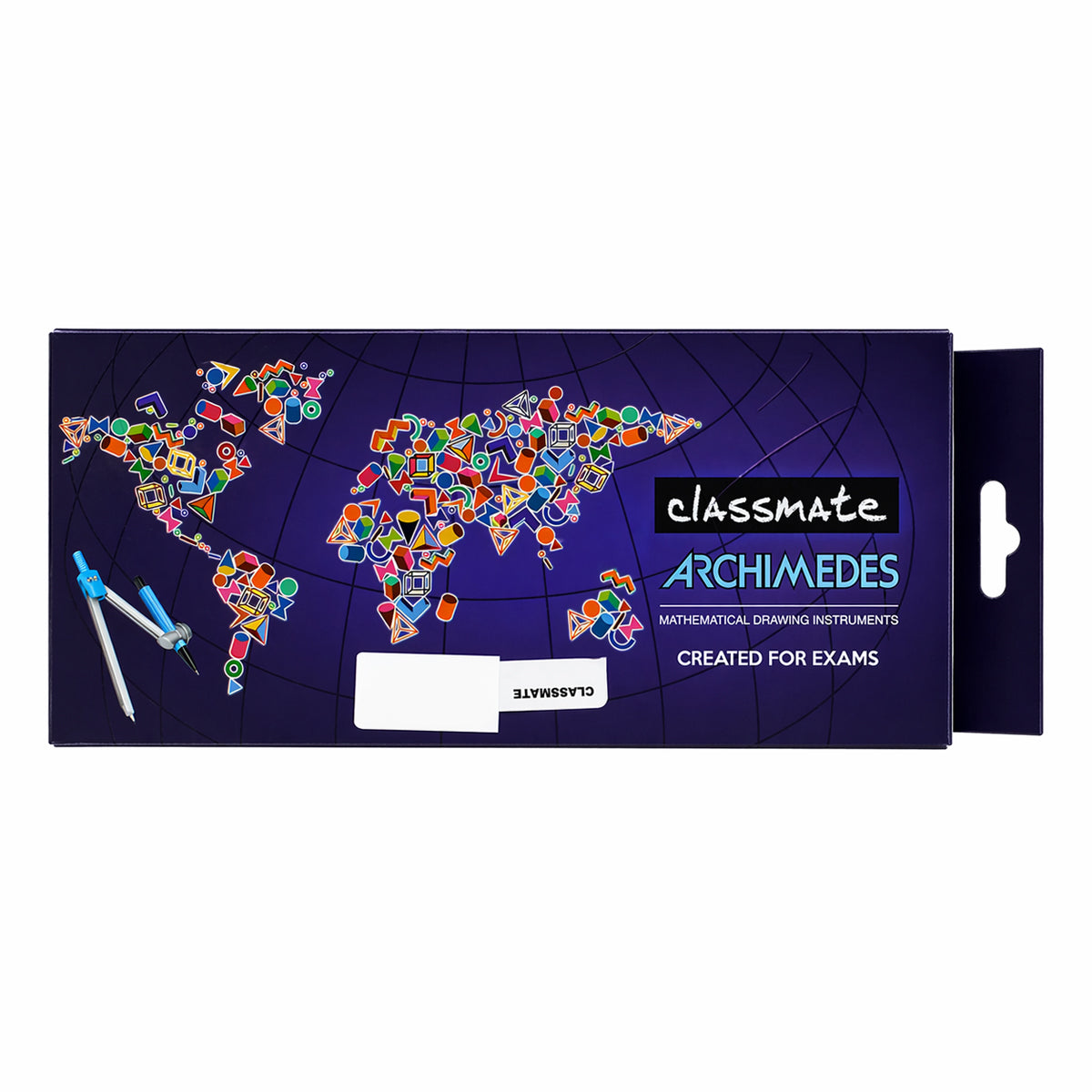 Classmate Archimedes Premium Mathematical Drawing Instruments – 12‑Piece Geometry Box