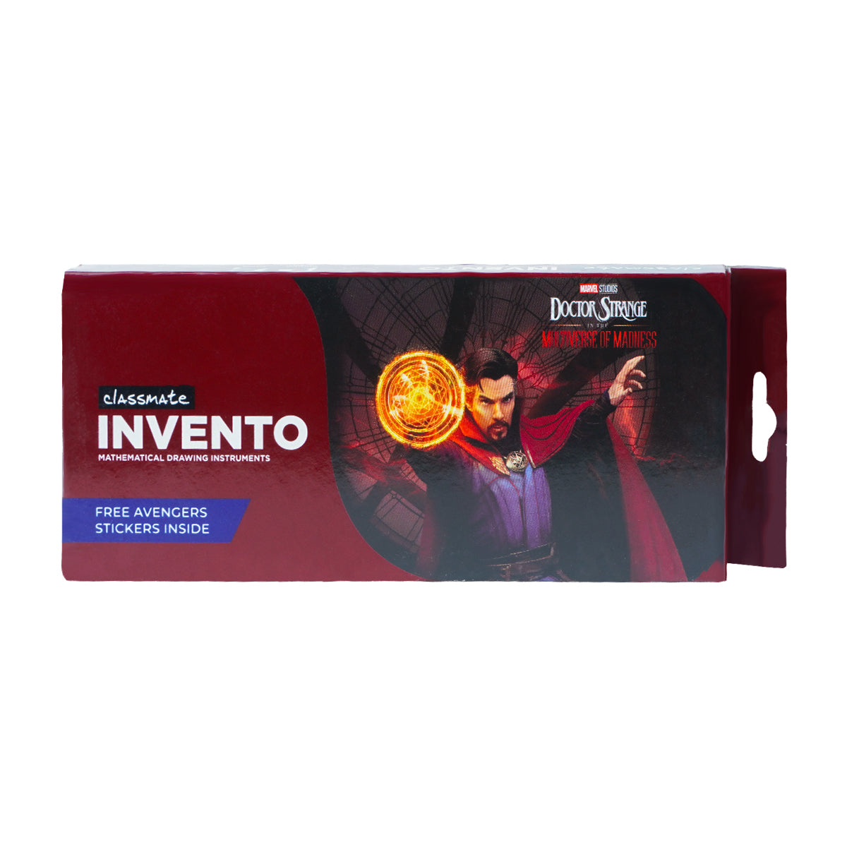 Classmate Invento Marvel Doctor Strange Mathematical Drawing Instruments Box – 9‑Piece Geometry Kit