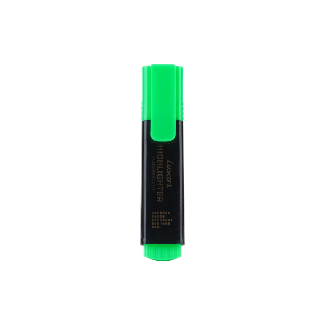 Luxor Fluorescent Green Highlighter Set of 2 – Chisel Tip