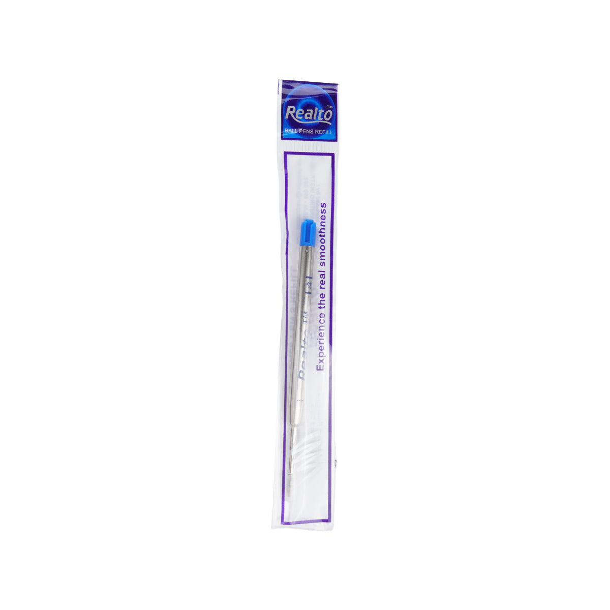 Realto Blue Ink Medium Ball Pen Refills – Pack of 3