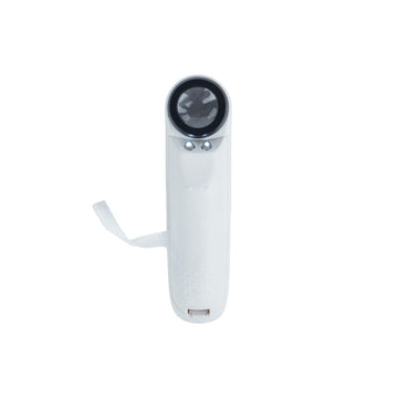 The Writershub 40X Hand‑Hold Magnifier with LED Light – White Plastic