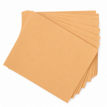 God's Grace Orange Envelope Set | 26x20cm | Pack of 15 Pcs