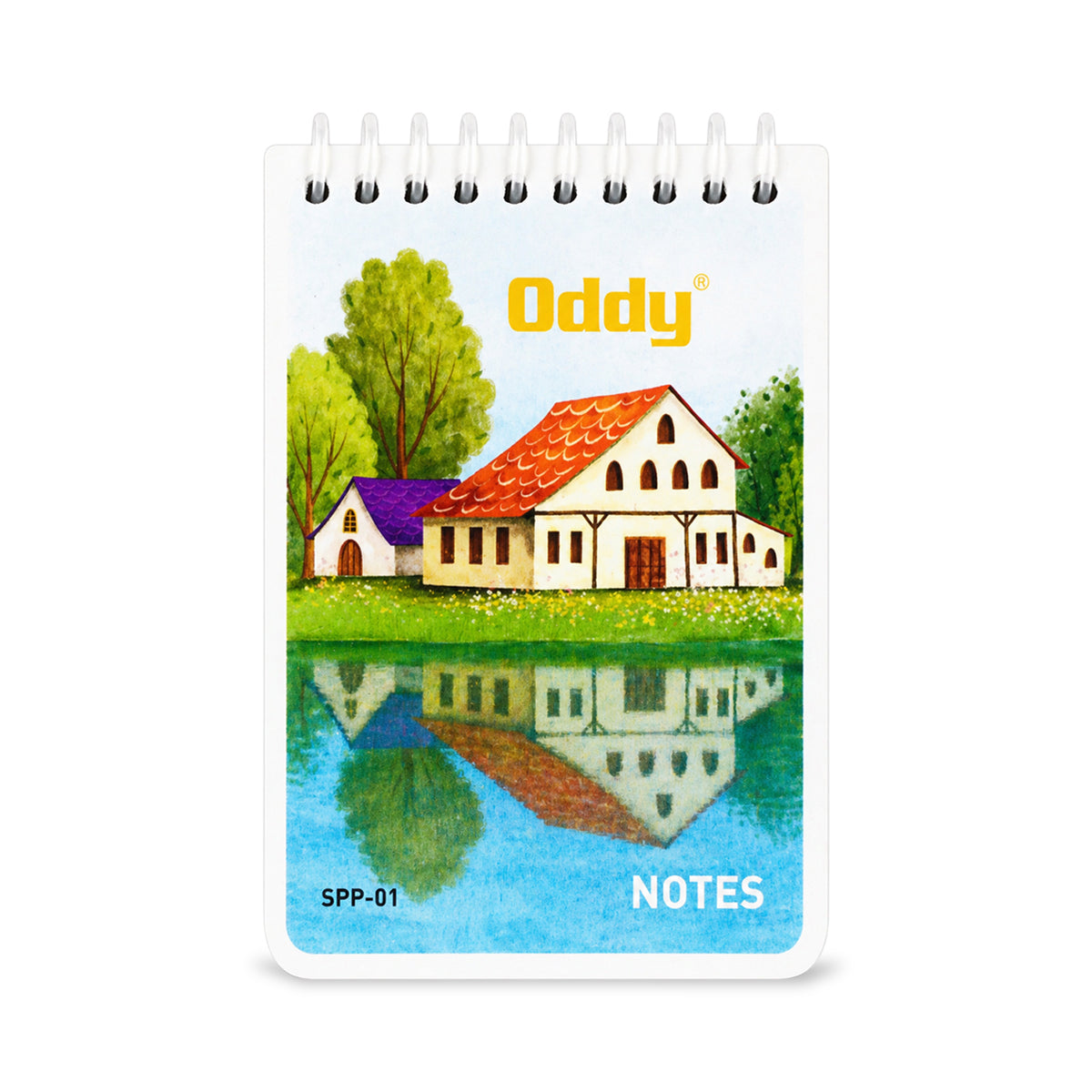 Oddy SPP‑01 Spiral Pocket Pad Set of 4 | 80 Pages Each