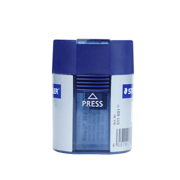 Staedtler 511001 Blue Single‑Hole Tub Pencil Sharpener