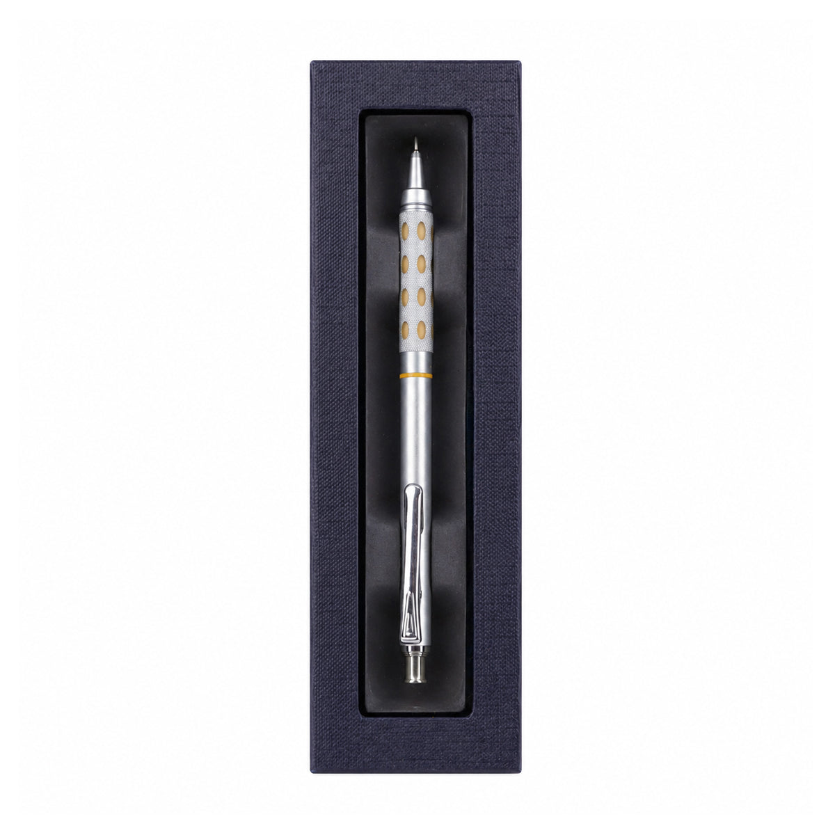 Pentel GraphGear 1000 Mechanical Drafting Pencil – 0.9mm, Silver & Yellow