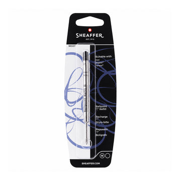 Sheaffer 99327 Blue Ballpoint Refill — Medium Tip, Metal Body