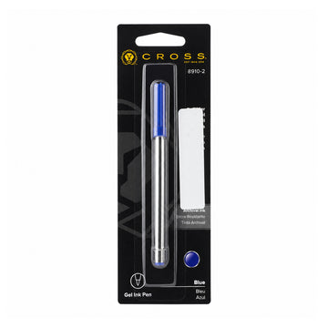 Cross 8910-2 Slim RollerBall Gel Ink Refill – 0.7mm, Blue