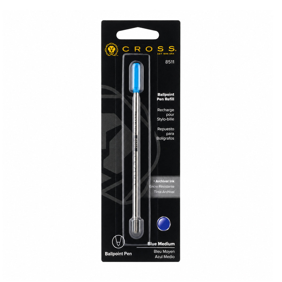 Cross 8511 Ballpoint Pen Refill – Medium, Blue