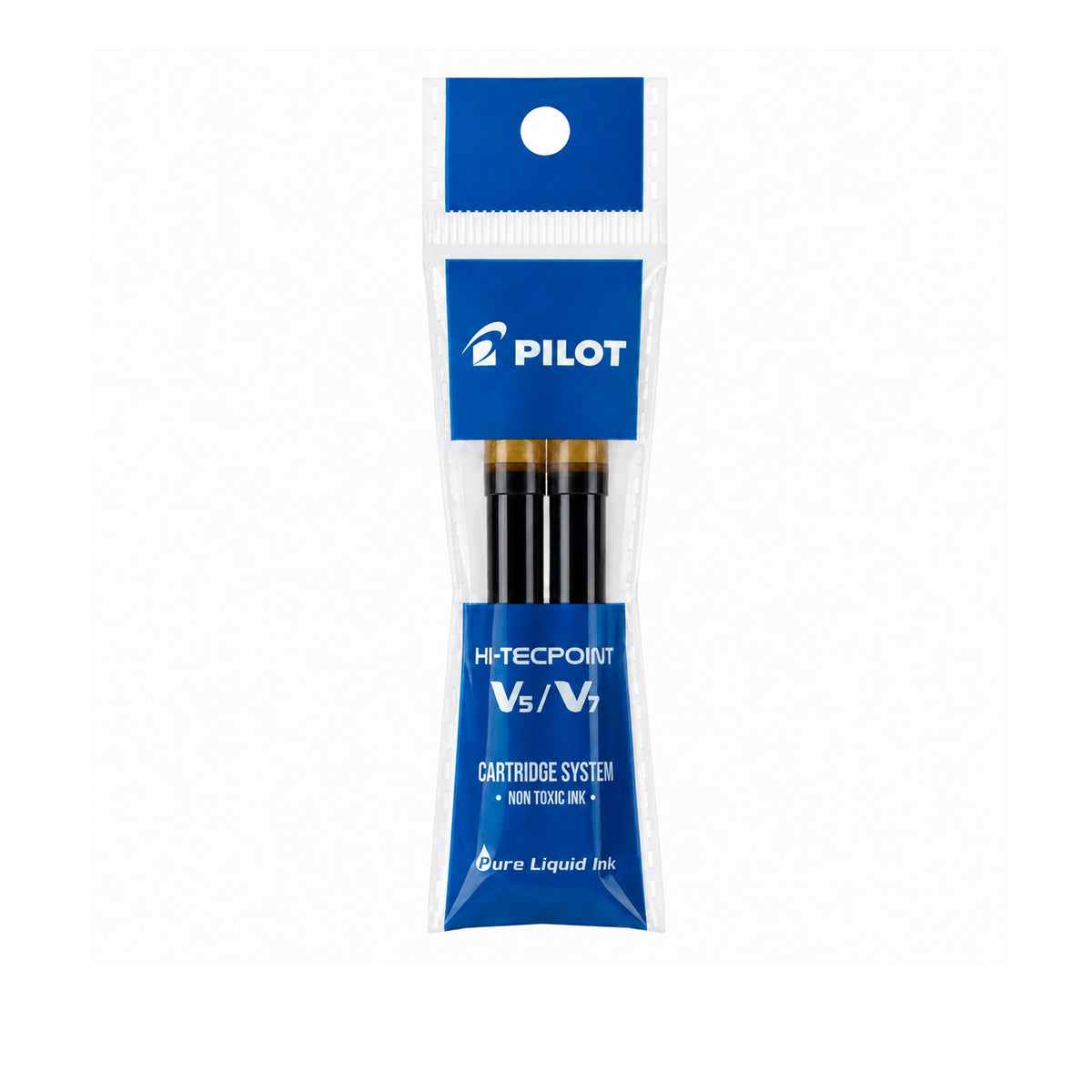 Pilot Hi-Tecpoint V7 / V5 Ink Cartridge – Pcs of 8 (Black)
