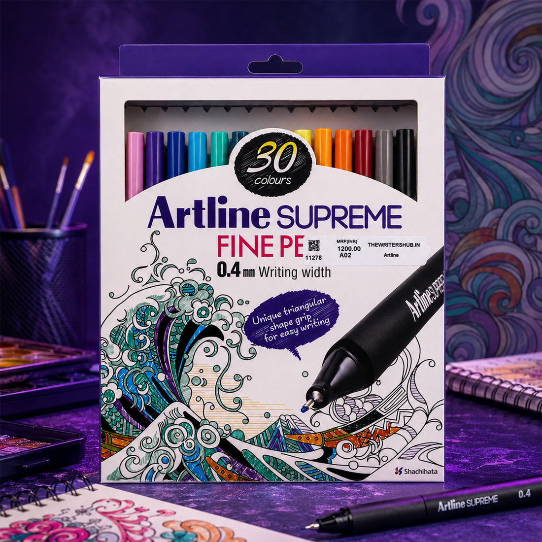 Artline Supreme Fine Pens Multicolour Set