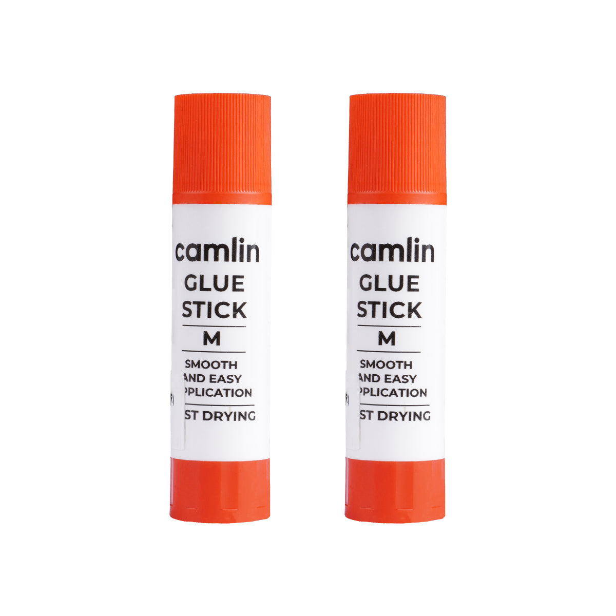 Camlin Medium White Glue Stick 8g – Set of 2 (Non‑Toxic, Twist‑Up)
