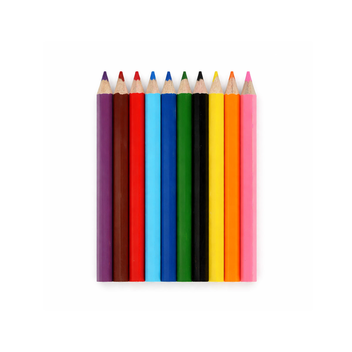 Camlin 10 Shades Colour Pencils Pack of 2 with Free Sharpener