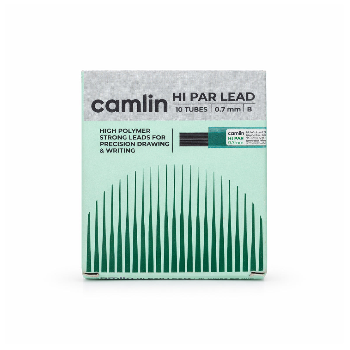 Camlin HI‑PAR B 0.7mm Mechanical Pencil Lead Refill – 10 Tubes
