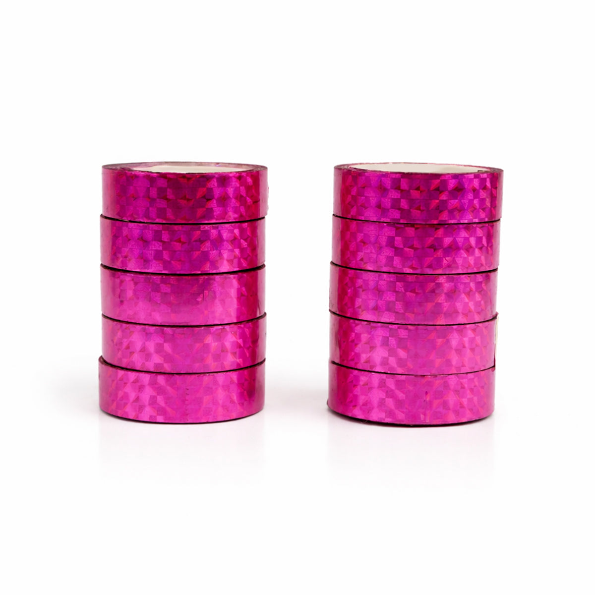 AAC Purple Glitter Tape Pack of 10 - Sparkling Craft Tape
