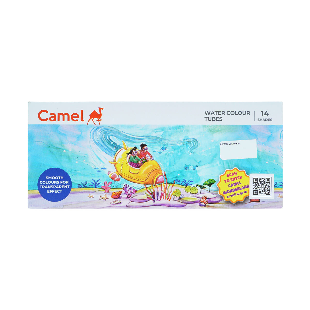 Camel 14 Shades Water Colour Tubes – 5 ml Assorted Artist & Student Set