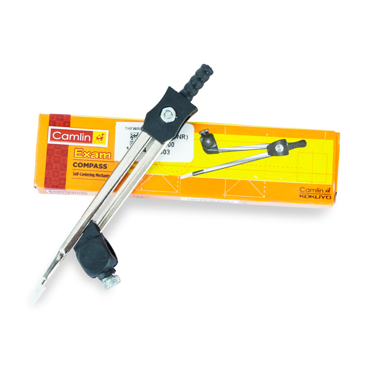 Camlin Exam Metal Compass Pack of 2 – Precise Drawing Compass for School & Exam Use