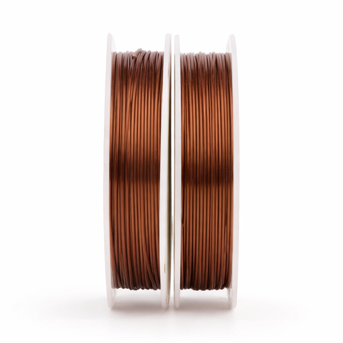 AAC Brown Colour Pure Copper Wire - 0.4mm Diameter, Pack of 2 for Crafts & Wiring