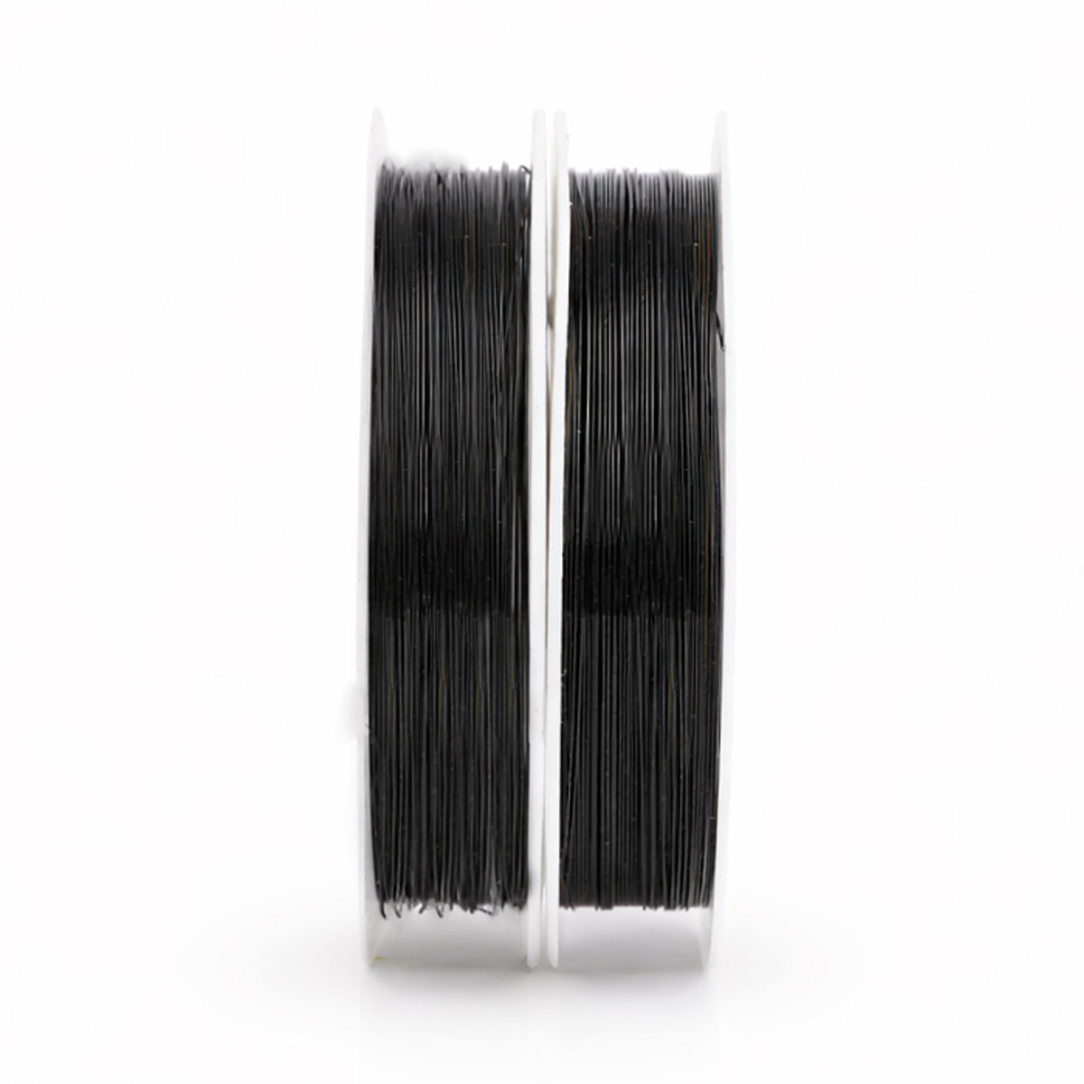 AAC Black Colour Pure Copper Wire - 0.4mm Diameter, Pack of 2 for Crafts & Wiring