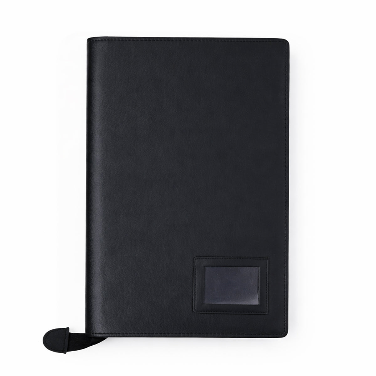 God’s Grace Black A4 10‑Leaves Stitched Blessed Folder – Premium Leather Folder