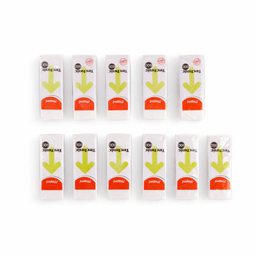 Maped Technic 600 Eraser Pack of 20 - Premium White Rubber Erasers