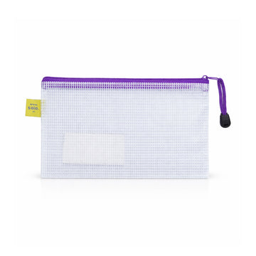 Solo MFA61 Purple My Zipper Bag – A6 Transparent Storage Pouch
