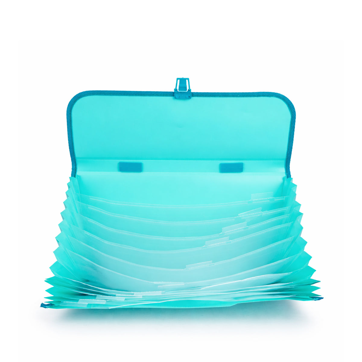 Offisco 7602 Green Expanding File – 13 Pocket A4 Legal Folder