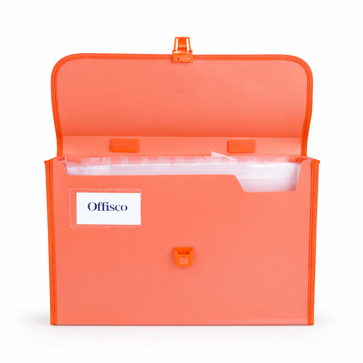 Offisco 7602 Red Expanding File – 13 Pocket A4 Legal Folder