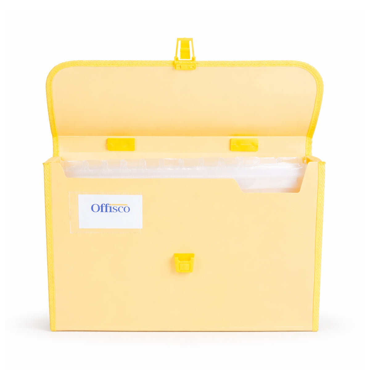 Offisco 7602 Yellow Expanding File – 13 Pocket A4 Legal File Folder
