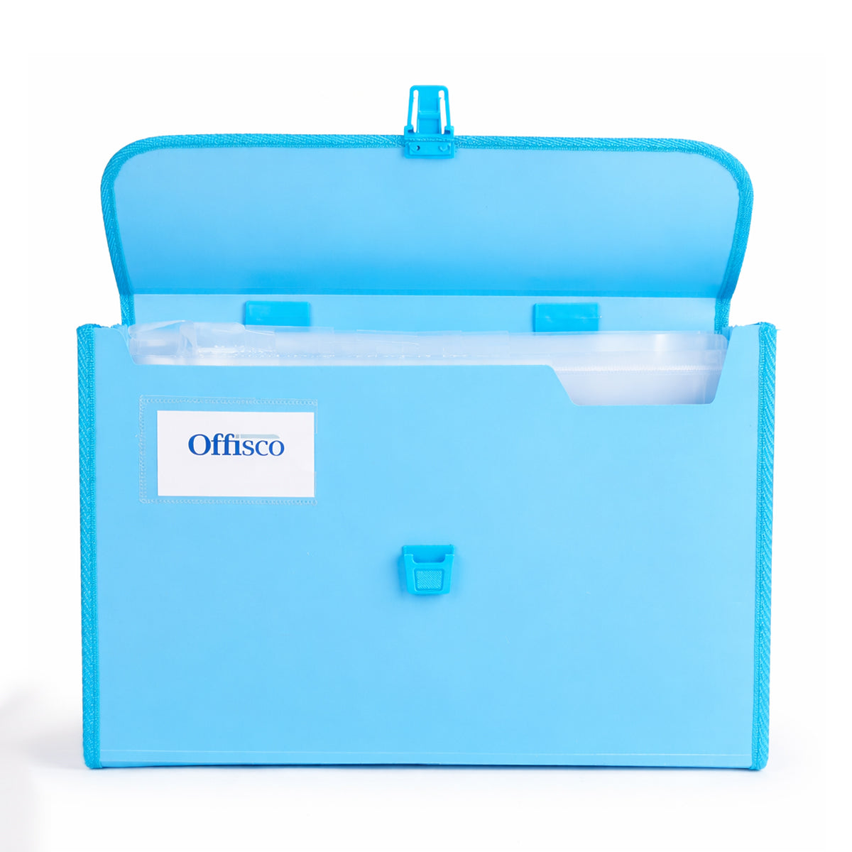 Offisco 7602 Blue Expanding File – 13 Pocket A4 Legal File Folder