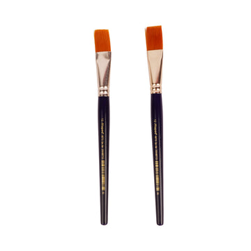 Maped Flat Paint Brushes With Synthetic Hair - Size 10 Set of 2