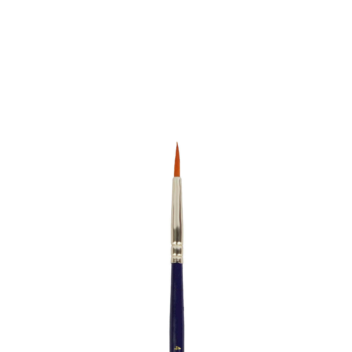 Maped Paint Brush Set - 9 Synthetic Round Brushes, Size 4